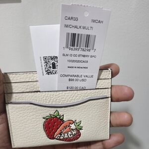 NWT COACH CARDHOLDER